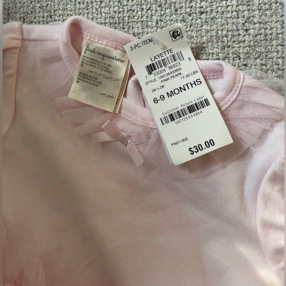 Baby pink body suit - Picture 3 of 3